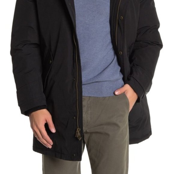 PENDLETON Bryce Raccoon Fur Trim Hooded Jacket